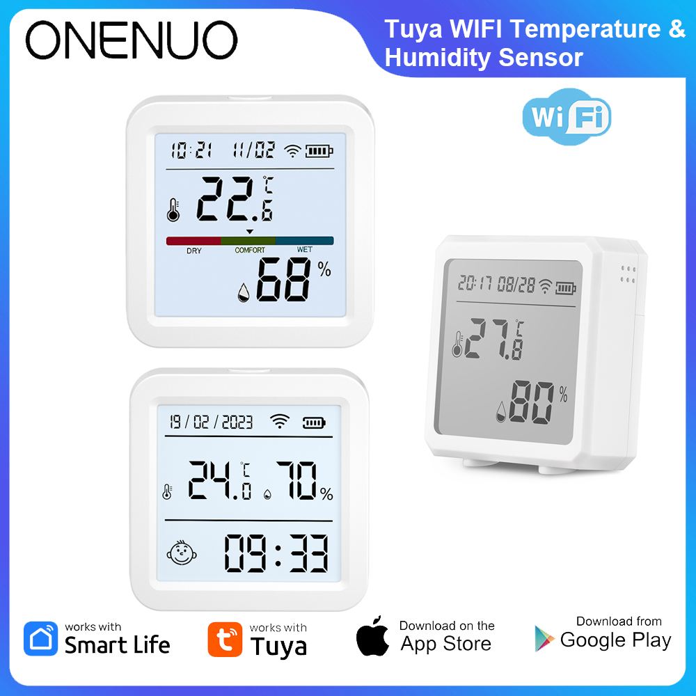Digital Hygrometer Probe - ONENUO Tuya WIFI Czujnik Temperatury i