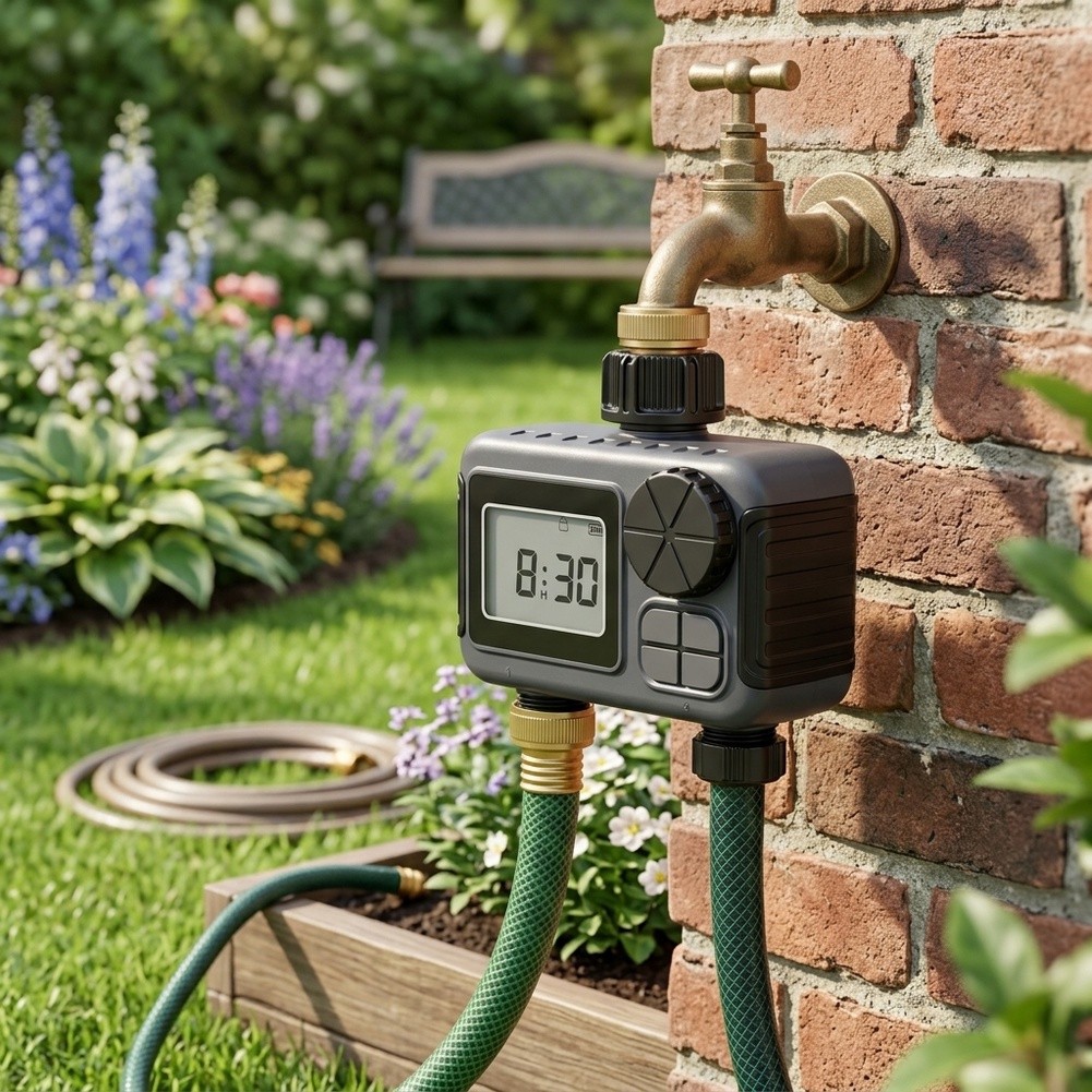 Timer Dual Outlet - Timer do nawadzania ogrodu z podwójnym