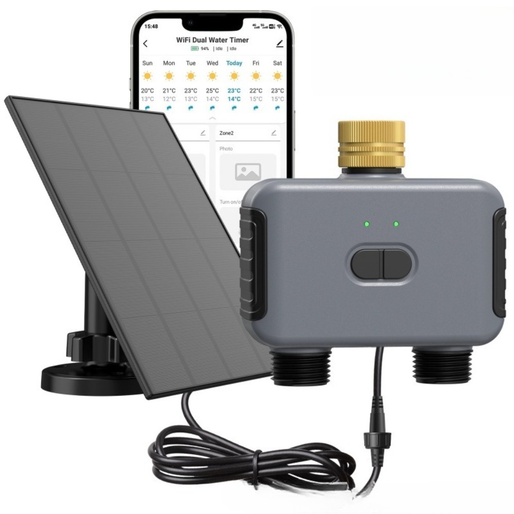 Timer Dual Outlet - Inteligentny sterownik nawadniania WiFi z podwójnym