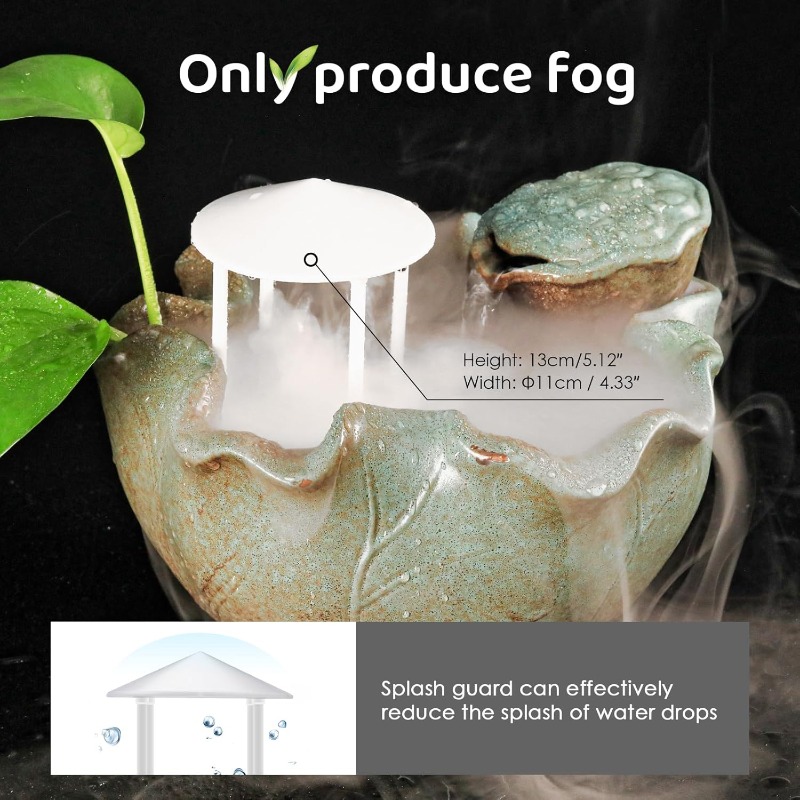 Ultradźwiękowy generator mgły  – Terrarium Fogger Ultrasonic recenzja i cena