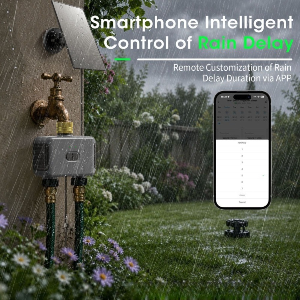 Inteligentny sterownik nawadni – Timer Dual Outlet recenzja i cena