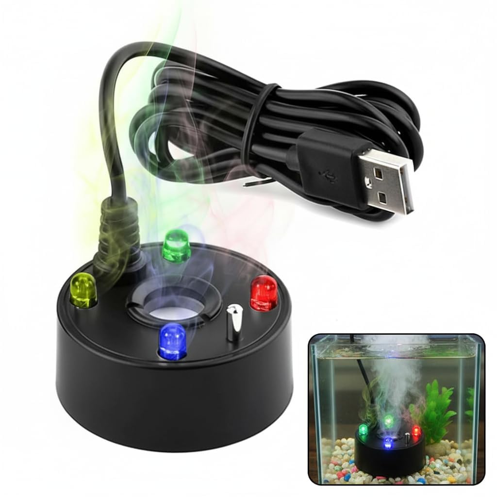 Nowa pompa powietrza do akwari – Terrarium Fogger Ultrasonic recenzja i cena