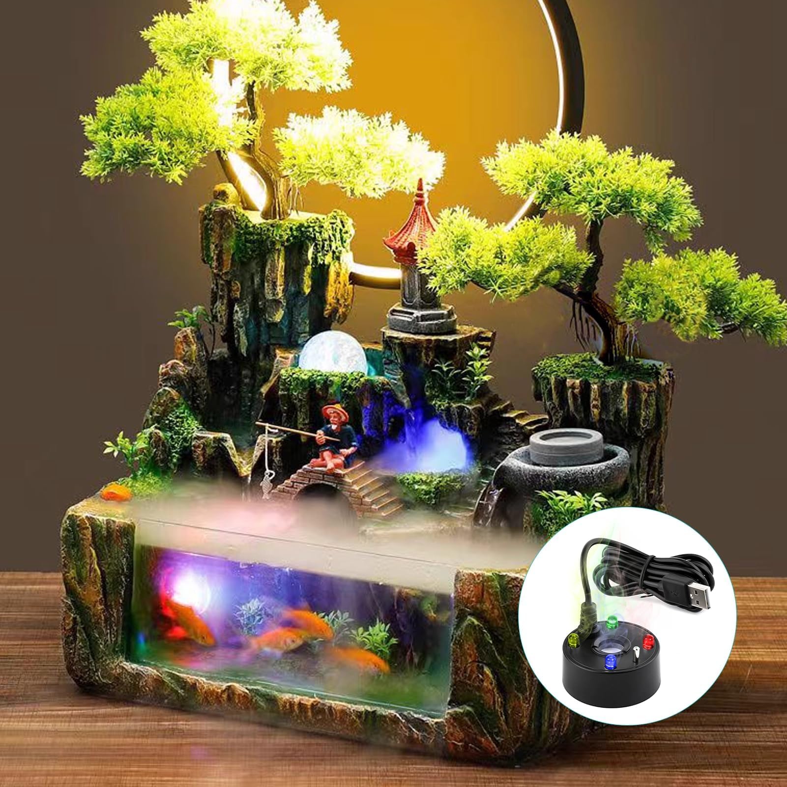 Nowa pompa powietrza do akwari – Terrarium Fogger Ultrasonic recenzja i cena
